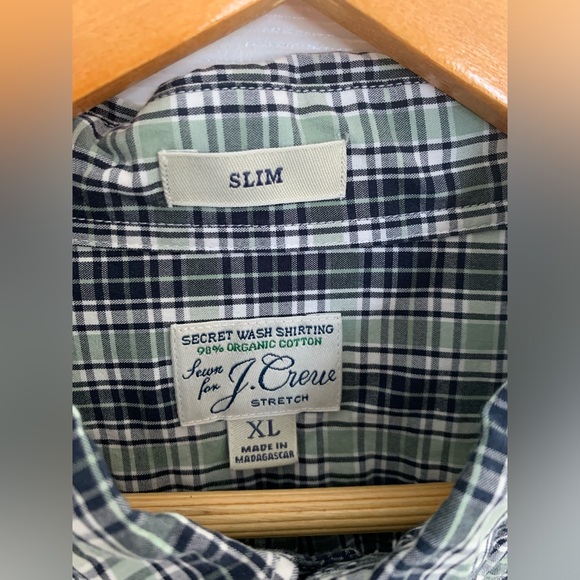 J.Crew slim secret wash shirting in XL - Picture 2 of 3